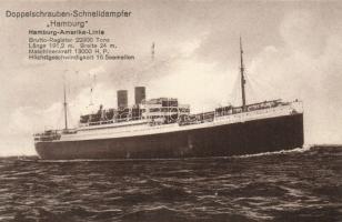 Hamburg - Amerika Line SS Hamburg