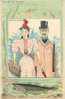 Bakfisch u. Stockfish Litho