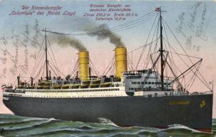Norddeutscher Lloyd SS Columbus
