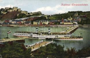 Koblenz, Ehrenbreitstein Fortress, SS Kaiserin Auguste Victoria