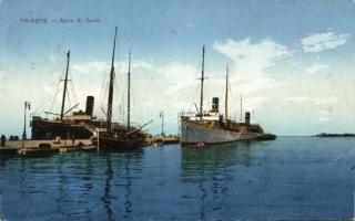 Trieste Molo San Carlo
