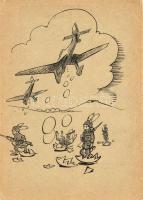 II. Világháborús tábori postai lap