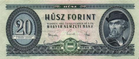 1957. 20Ft + 1962. 20Ft + 1965. 20Ft + 1980. 20Ft T:II,III