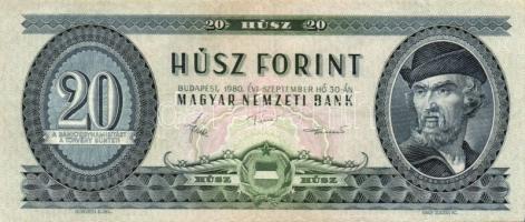 1957. 20Ft + 1962. 20Ft + 1965. 20Ft + 1980. 20Ft T:II,III