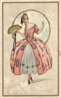 French aristocrat lady, Francia arisztokrata hölgy