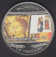Libéria 2004. 10$ "Szabadság pillanatai-Jean d´Arc" multicolor T:PP