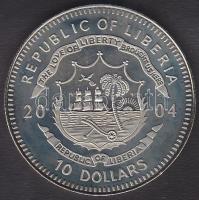 Libéria 2004. 10$ "Szabadság pillanatai-Jean d´Arc" multicolor T:PP
