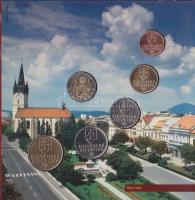 Szlovákia 2005. 50h-10K 5db klf forgalmi sor + zseton dísztokban T:BU