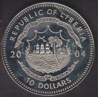 Libéria 2004. 10$ "Szabadság pillanatai-Rákóczi szabadságharc" multicolor tanúsítvánnyal T...