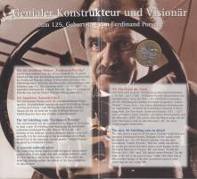 Ausztria 2000. 50Sch "Porsche" Bi T:BU papír dísztokban