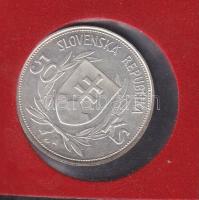 Szlovákia 1944. 50K Ag "5. Függetlenségi évforduló" T:2