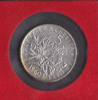 Franciaország 1960. 5Fr Ag T:2