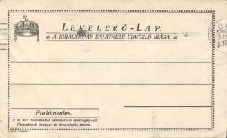 Greeting to Hungary from Charles IV after his Crowning Ceremony, the handwriting of the King