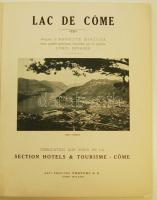 cca 1930 Lago di Como képes turisztikai kiadvány / Lago di Como Tourist guide with pictures 50p