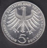 NSZK 1975. 5M Ag "Schweitzer" T:PP