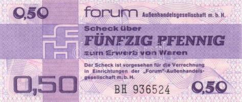 NDK 1975. 50pf + 1M + 5M + 10M + 50M + 500M "Forum Scheck" T:I