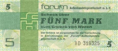 NDK 1975. 50pf + 1M + 5M + 10M + 50M + 500M "Forum Scheck" T:I