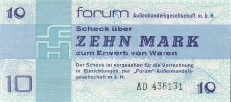 NDK 1975. 50pf + 1M + 5M + 10M + 50M + 500M "Forum Scheck" T:I