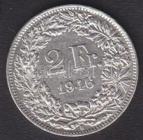 Svájc 1946. 2Fr Ag tanúsítvánnyal T:2-