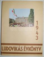 1943 Ludovikás Évkönyv jó állapotban 118p