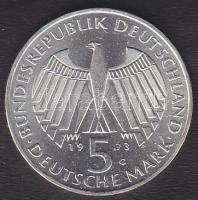 NSZK 1973. 5M "Nationalversammlung" Ag T:1