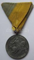 1941. "Délvidék visszafoglalása-Hunyadi" emlékérem, mellszalaggal T:2-