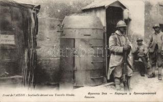 3 db megíratlan I. világháborús Francia katonai képeslap jó minőségben