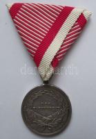 1914. I. V.H. I. osztályú ezüst Vitézségi Érem "Der Tapferkeit" Ag hadi érdemérem, mellsza...