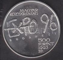1993. 500Ft Ag "Expo" tanúsítvánnyal T:BU
