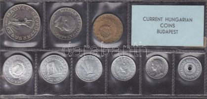 1971. Forgalmi szett 2f-10Ft 9klf db T:1