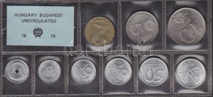 1979 2f-10Ft (9klf db) forgalmi sor szettben T:1