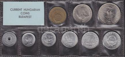 1973. 2f-10Ft 9db klf, forgalmi szettben T:1