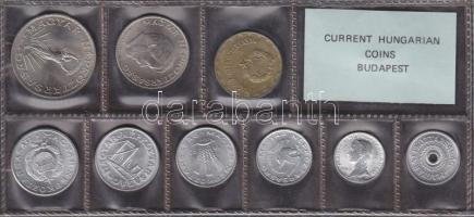 1980. 2f-10Ft 9db klf forgalmi sor szettben T:1