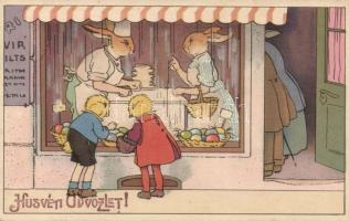 Easter, rabbit shop