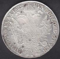 Ausztria/magyar verdejel 1822B Thaler Ag "I.Ferenc" T:3+ juszt