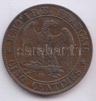 Franciaország 1862BB. 5c "III. Napoleon" T:2