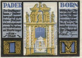 Német Birodalom/Weimari Köztársaság/ Paderborn 1921. 50pf, 75Pf, 1M + NDK 1971. 10M T:I,I-