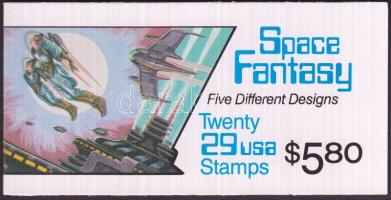 Tudományos fantasztikum bélyegfüzet (Mi 2337-2341), Space fantasy stamp booklet (Mi 2337-2341), Science Fiction Markenheftchen (Mi 2337-2341)