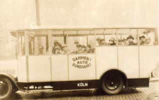 Köln városnéző busz Foto AK