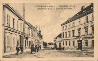 Felsőkismartonhegy Esterházy street