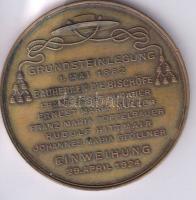 Ausztria 1924. Linzi püspökség Br emlékérem T:1-