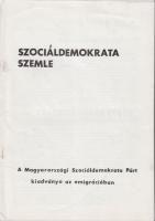 1973 Szociáldemokrata Szemle emigrációs folyóirat