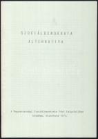 1973 Szociáldemokrata Alternatíva c. emigrációs újság