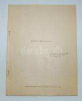1956 Ítélet Szálin felett: Hruscsov történelmi beszédének az USA információs hivatala által kiadott német nyelvű változata  / Sentence over Stalin: Chrustsow`s historic speech in German issued by the USA information office 32p.