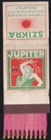 Szikra - Jupiter háború előtti használatlan doboz gyufa / Unused box of vintage matches