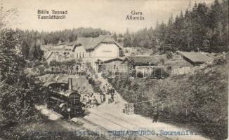 Tusnádfürdő railway station (cut)