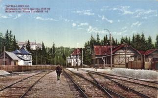 Tátralomnic Railway stations and Hotel Palace