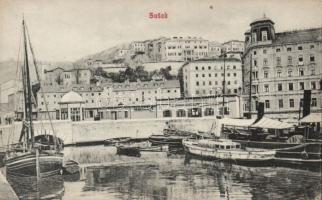 Susak ship station with restaurant Dobroj Maminci