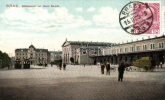 Graz Southern Railway Station and Hotel Daniel