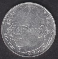 NSZK 1978. 5M Ag "Gustav Stresemann" tanúsítvánnyal T:2+